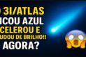 O 3I/ATLAS MUDOU DE BRILHO, ACELEROU E FICOU AZUL!!! E AGORA?
