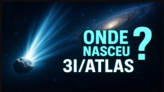 ONDE NASCEU O 3I/ATLAS?