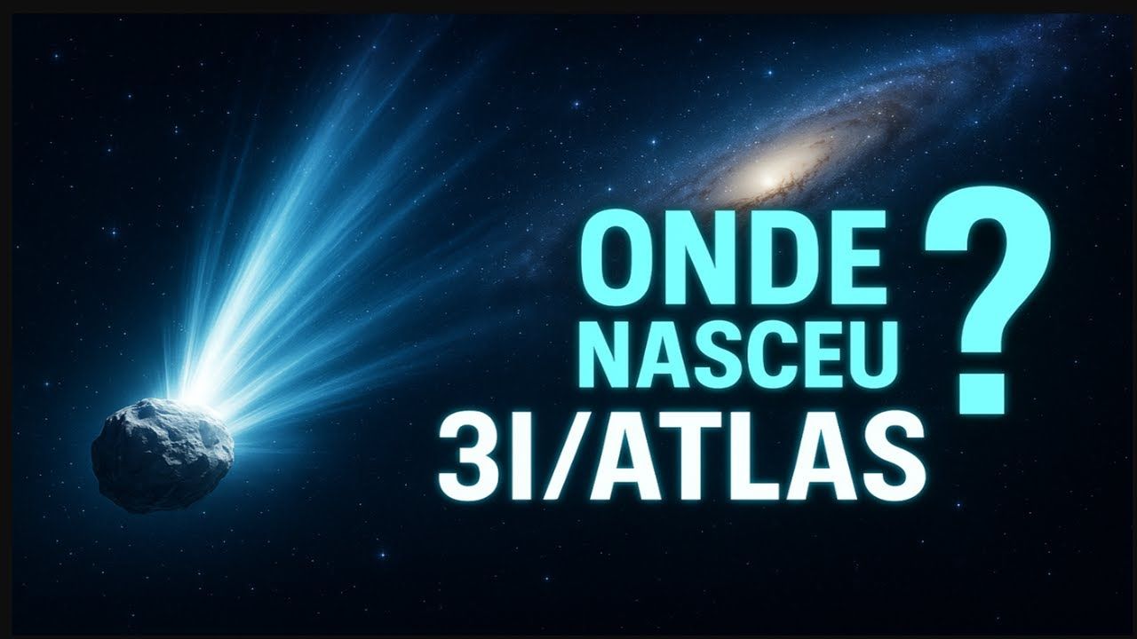 ONDE NASCEU O 3I/ATLAS?