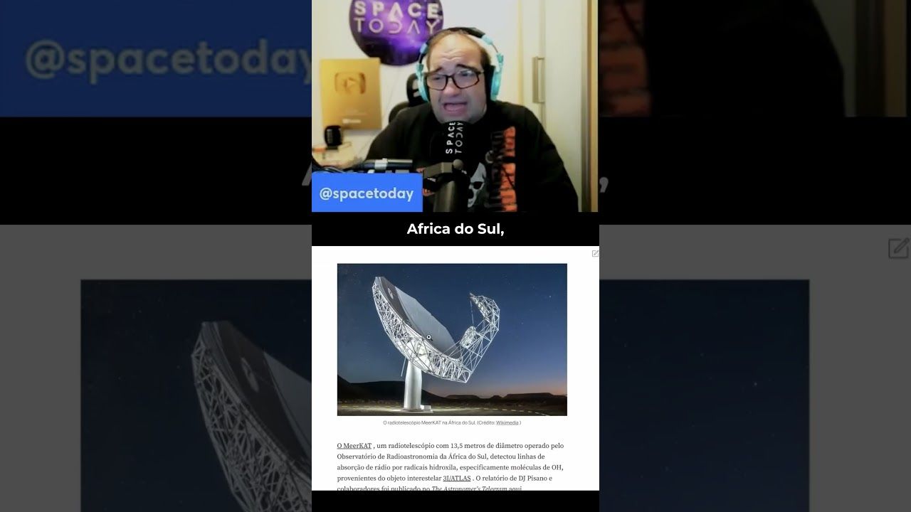 3I/ATLAS EMITIU SINAIS DE RÁDIO!!