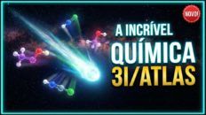 A INCRÍVEL QUÍMICA DO VISITANTE INTERESTELAR 3I/ATLAS!!!