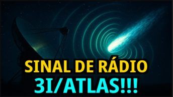 DETECTADO O PRIMEIRO SINAL DE RÁDIO DO 3I/ATLAS!!