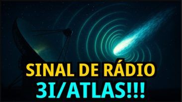 DETECTADO O PRIMEIRO SINAL DE RÁDIO DO 3I/ATLAS!!