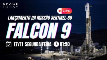 LANÇAMENTO FALCON 9 COM POUSO EM TERRA!! | MISSÃO SENTINEL-6B