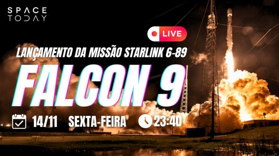 LANÇAMENTO FALCON 9 | STARLINK 6-89
