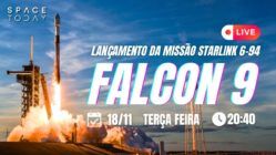 LANÇAMENTO FALCON 9 | STARLINK 6-94