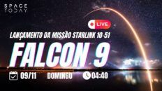 LANÇAMENTO FALCON 9 | STARLINK GRUPO 10-51 | 2ª TENTATIVA