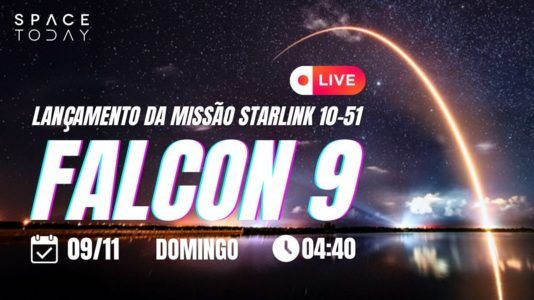 LANÇAMENTO FALCON 9 | STARLINK GRUPO 10-51 | 2ª TENTATIVA