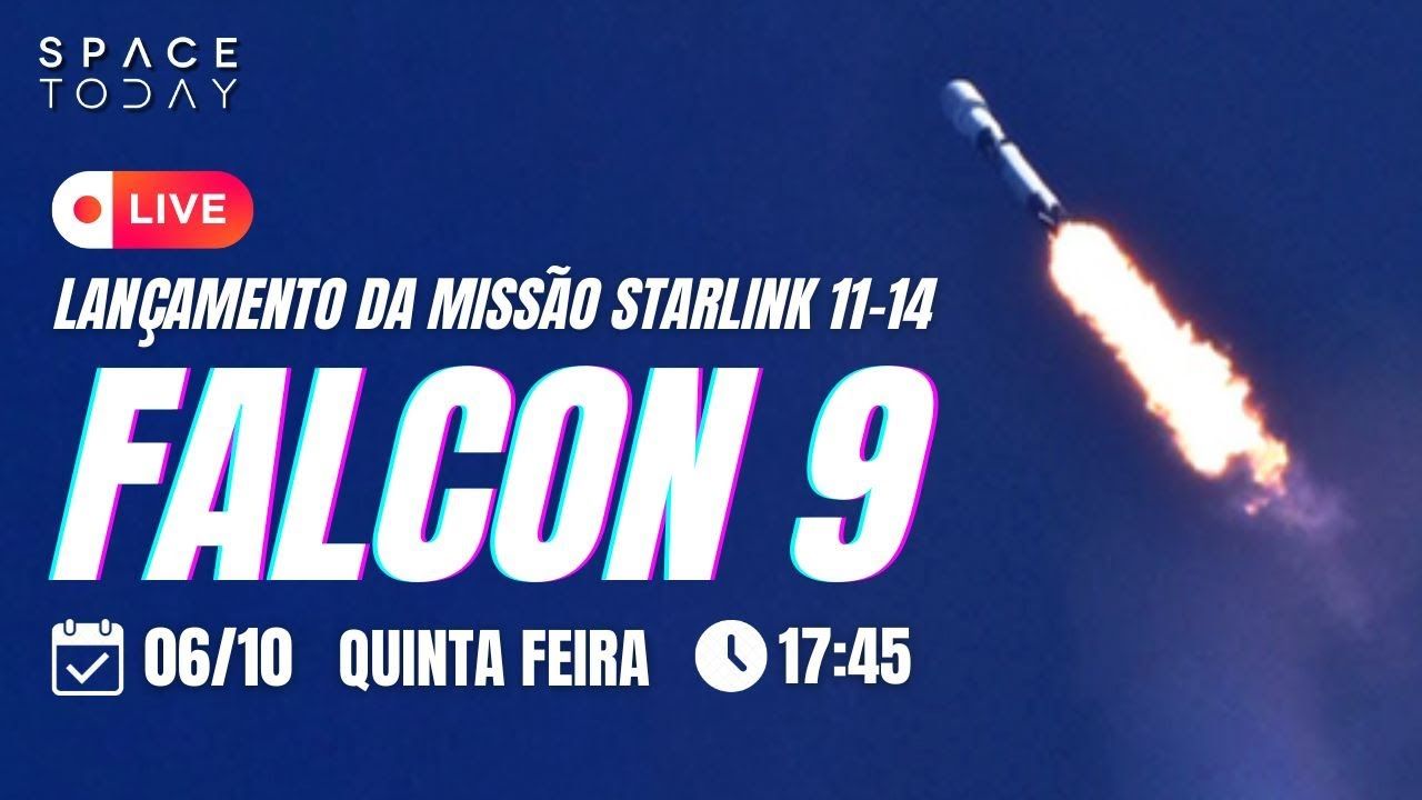 LANÇAMENTO FALCON 9 | STARLINK GRUPO 11-14
