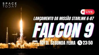 LANÇAMENTO FALCON 9 | STARLINK GRUPO 6-87