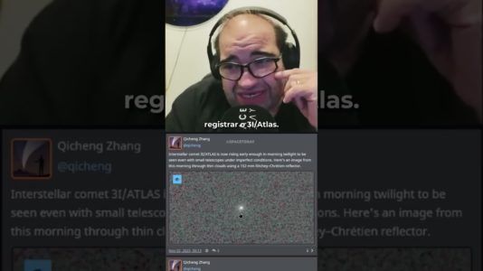 NOVA IMAGEM DO 3I/ATLAS!