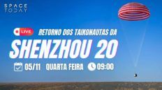 RETORNO DOS TAIKONAUTAS DA MISSÃO SHENZHOU 20