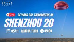 RETORNO DOS TAIKONAUTAS DA MISSÃO SHENZHOU 20