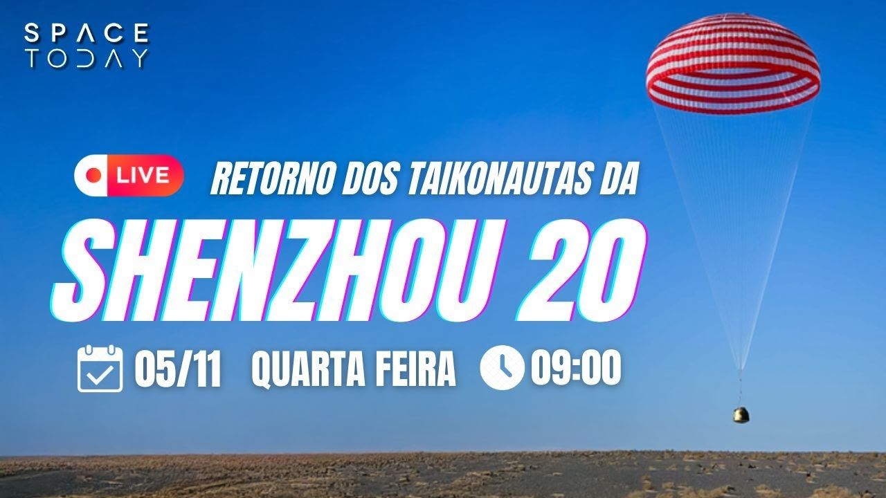 RETORNO DOS TAIKONAUTAS DA MISSÃO SHENZHOU 20
