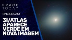 3I/ATLAS APARECE VERDE EM NOVA IMAGEM!!!