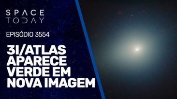 3I/ATLAS APARECE VERDE EM NOVA IMAGEM!!!
