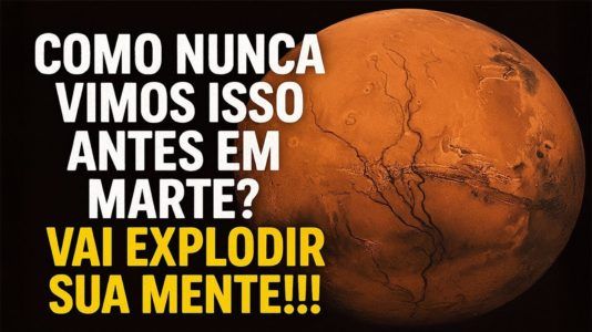 COMO NUNCA VIMOS ISSO ANTES EM MARTE? VAI EXPLODIR A SUA MENTE!!!