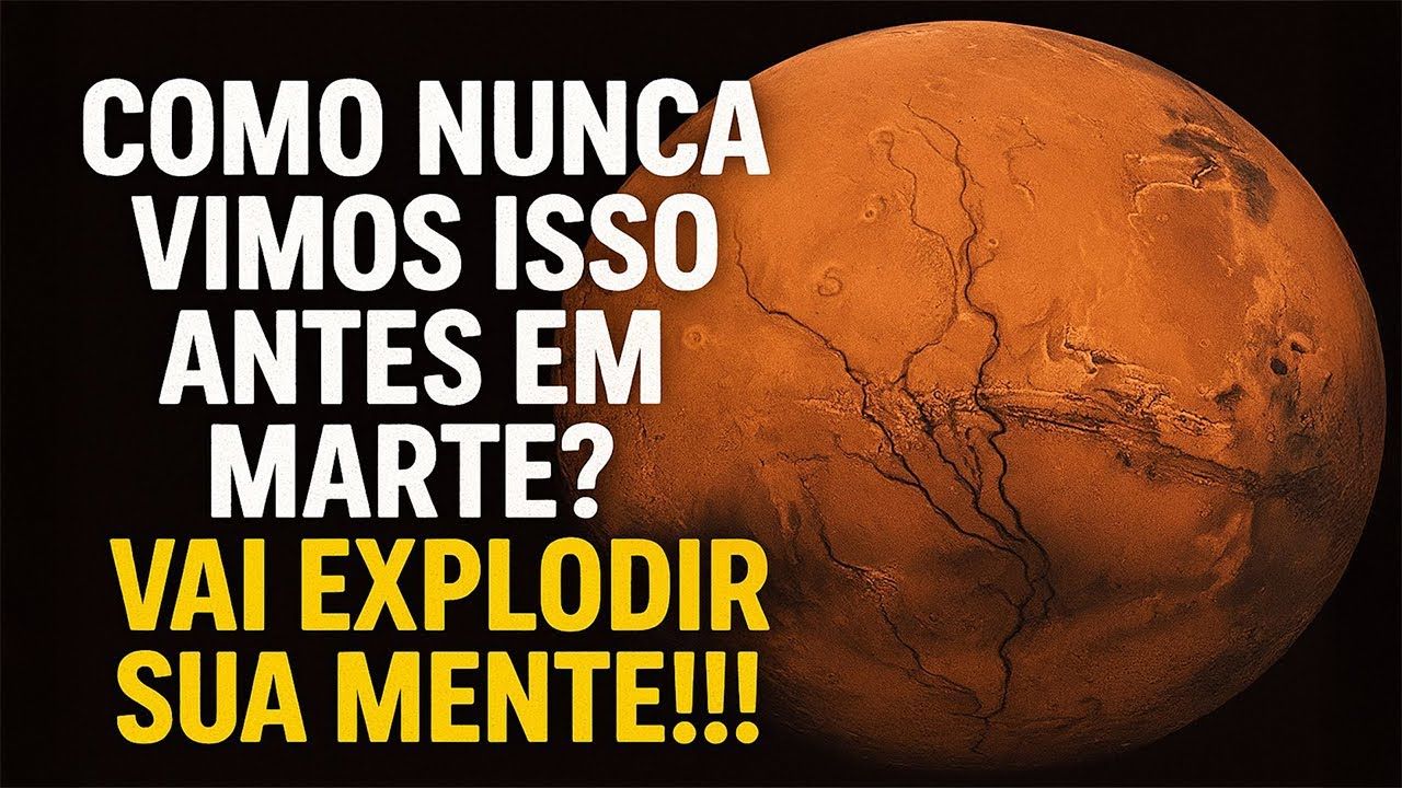 COMO NUNCA VIMOS ISSO ANTES EM MARTE? VAI EXPLODIR A SUA MENTE!!!
