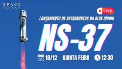 LANÇAMENTO DE ASTRONAUTAS NO FOGUETE NEW SHEPARD | NS-37