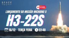 LANÇAMENTO DO FOGUETE JAPONÊS H3-22S | MISSÃO MICHIBIKI 5