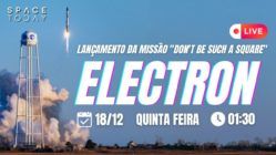 LANÇAMENTO ELECTRON | MISSÃO "DON'T BE SUCH A SQUARE"