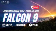 LANÇAMENTO FALCON 9 COM POUSO EM TERRA!! | MISSÃO CSG-3 | 2ª TENTATIVA