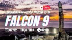 LANÇAMENTO FALCON 9 | STARLINK 15-10
