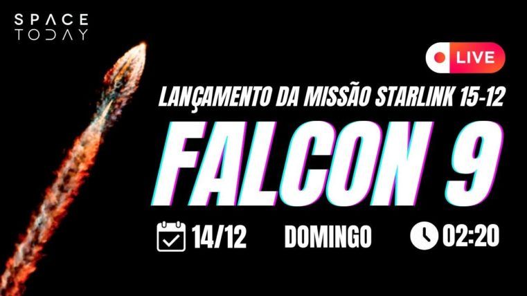 LANÇAMENTO FALCON 9 | STARLINK 15-12
