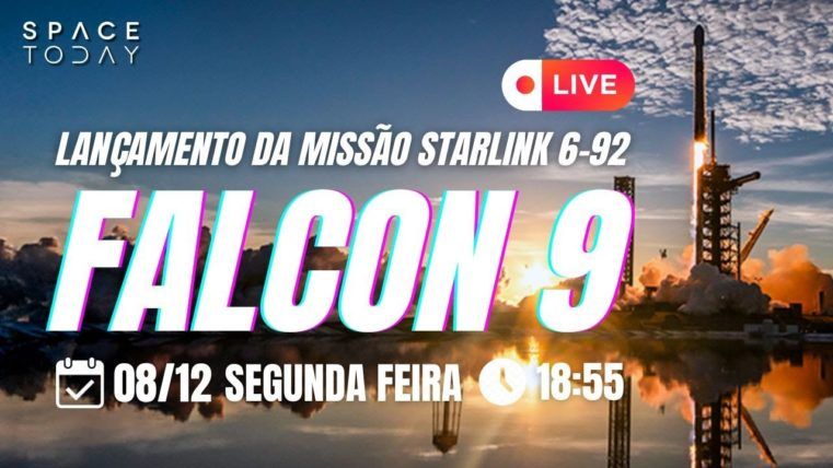 LANÇAMENTO FALCON 9 | STARLINK 6-92