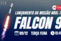 LANÇAMENTO SECRETO DO FALCON 9 COM POUSO EM TERRA! | MISSÃO NROL-77