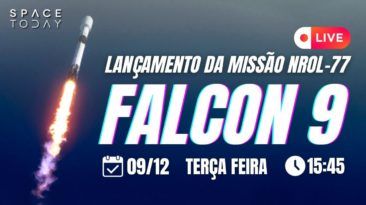LANÇAMENTO SECRETO DO FALCON 9 COM POUSO EM TERRA! | MISSÃO NROL-77