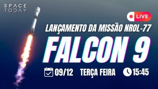 LANÇAMENTO SECRETO DO FALCON 9 COM POUSO EM TERRA! | MISSÃO NROL-77
