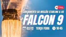 REACT DE LANÇAMENTO DE FOGUETE !! | FALCON 9 | STARLINK 6-95