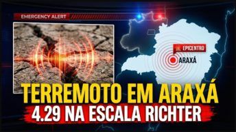 TERREMOTO EM ARAXÁ MINAS GERAIS!!!