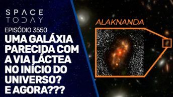 UMA GALÁXIA PARECIDA COM A VIA LÁCTEA NO INÍCIO DO UNIVERSO? E AGORA??