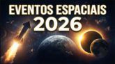 AS MISSÕES ESPACIAIS E OS EVENTOS ASTRONÔMICOS DE 2026
