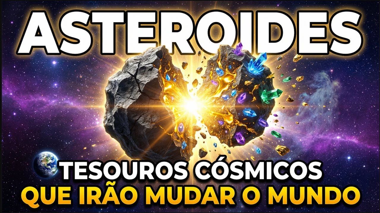 ASTEROIDES - TESOUROS CÓSMICOS QUE IRÃO MUDAR O MUNDO