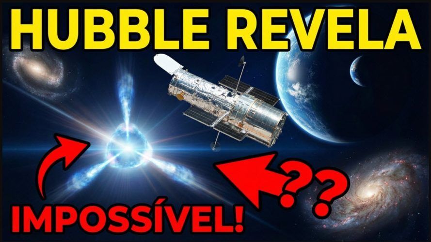 HUBBLE REVELA ESTRUTURA IMPOSSÍVEL NO 3I/ATLAS!!!