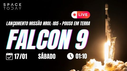 LANÇAMENTO FALCON 9 COM POUSO EM TERRA | MISSÃO NROL-105