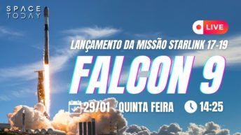 LANÇAMENTO FALCON 9 | STARLINK 17-19