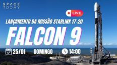 LANÇAMENTO FALCON 9 | STARLINK 17-20 | SERJÃO VOLTOU!!!!