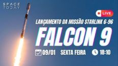 LANÇAMENTO FALCON 9 | STARLINK 6-96