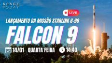 LANÇAMENTO FALCON 9 | STARLINK 6-98