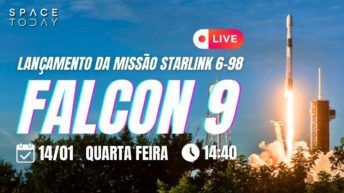 LANÇAMENTO FALCON 9 | STARLINK 6-98