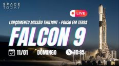 LANÇAMENTO DO FALCON 9 COM POUSO EM TERRA!! | MISSÃO TWILIGHT (PANDORA & OTHERS)