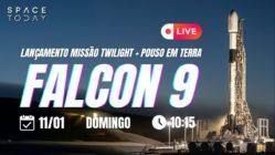 LANÇAMENTO DO FALCON 9 COM POUSO EM TERRA!! | MISSÃO TWILIGHT (PANDORA & OTHERS)