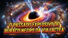 O PASSADO EXPLOSIVO DO BURACO NEGRO DA VIA LÁCTEA