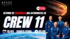 RETORNO DE EMERGÊNCIA DOS ASTRONAUTAS DA MISSÃO CREW-11!!