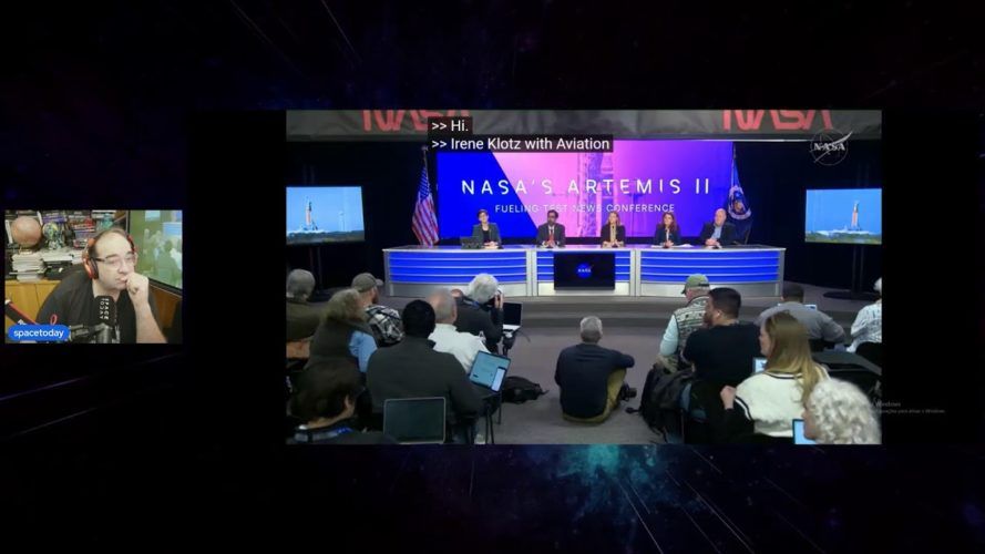 CONFERÊNCIA DE IMPRENSA NASA - ADIAMENTO ARTEMIS II