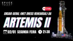 ENSAIO GERAL (WET DRESS REHEARSAL) DA MISSÃO ARTEMIS II [SCRUB]